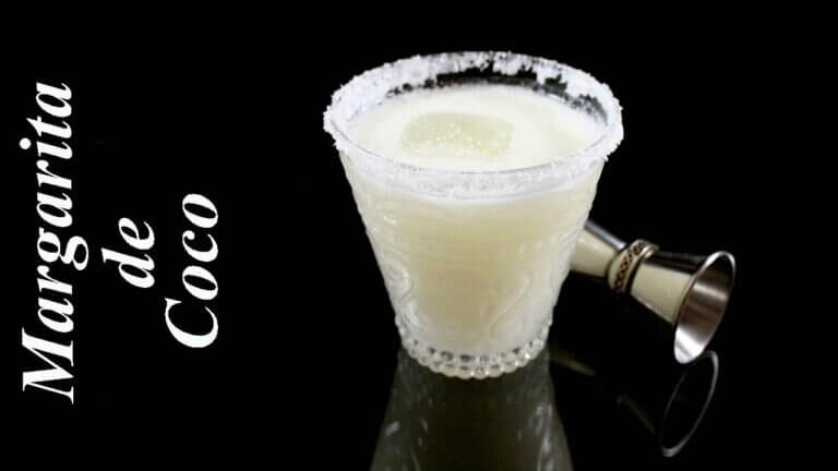 Margarita de coco receta