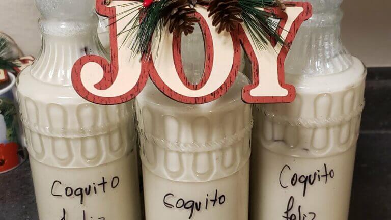 Receta de coquito de puerto rico