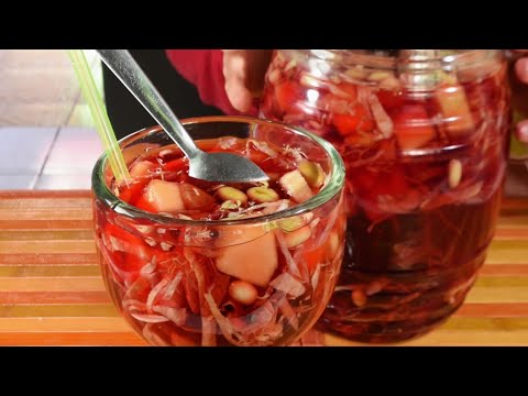 Receta de agua de frutas para cuaresma