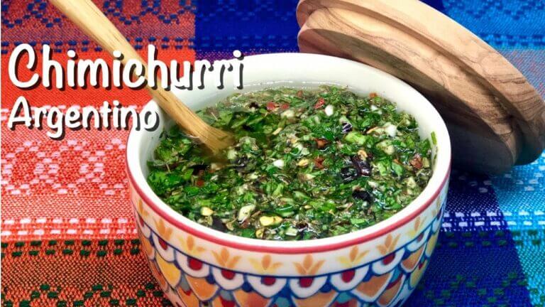 Chimichurri argentino receta