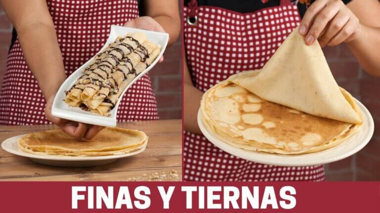 Prueba la mejor receta de crepas dulces en casa ¡Fácil y deliciosa!