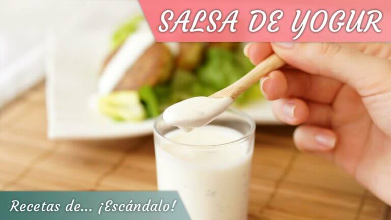 Aprende a hacer deliciosa salsa yogur para tus platos en minutos