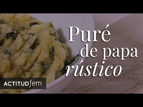 Prueba el delicioso pure de papa rústico en casa: receta fácil en 30 minutos