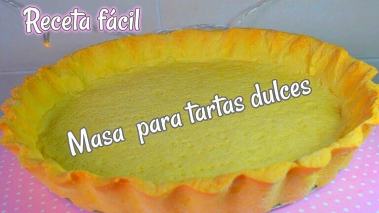 ¡Crea la tarta más deliciosa con nuestra masa dulce!