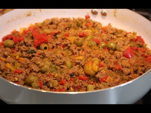 Satisfy Your Cravings with Delicious Picadillo and Rice Dish