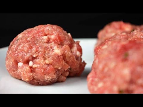 Como preparar la carne para albondigas
