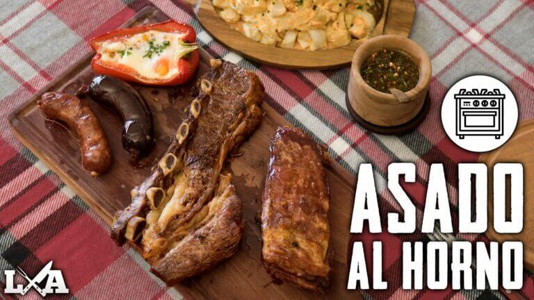El secreto del delicioso asado argentino al horno en casa