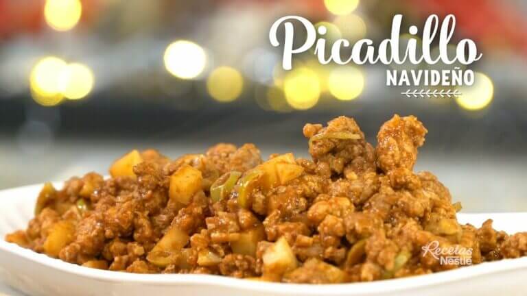 Disfruta de la Navidad con un delicioso picadillo casero ¡Fácil y rápido!