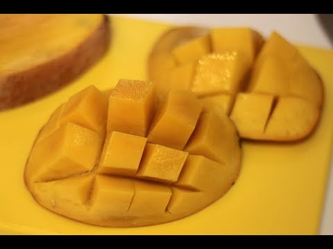 Como pelar un mango facil y rapido